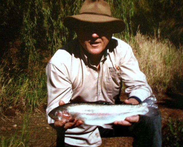 Harvey Rainbow on mudeye fly